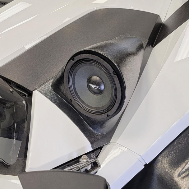 DOWN4SOUND PODS DOWN4SOUND Single 6.5" Speaker Pods for the Hood of a 15-21 Polaris Slingshot