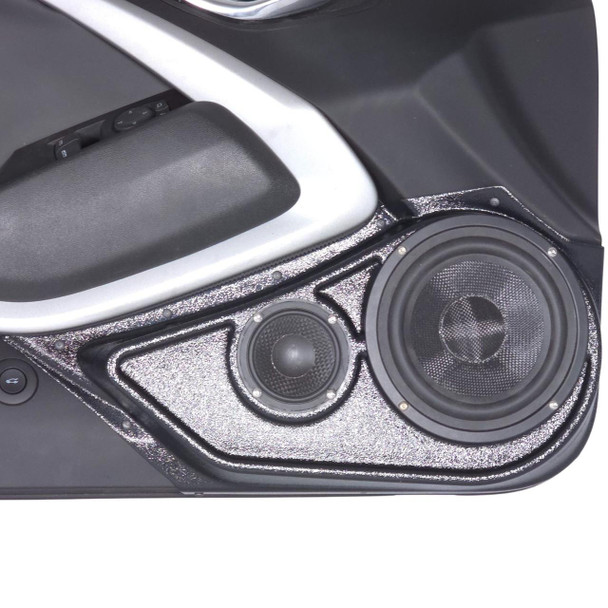 DOWN4SOUND PODS DOWN4SOUND Single 6.5" and Single 3.5" Speaker Pods for the Front Door of a 16-24 Chevrolet Camaro