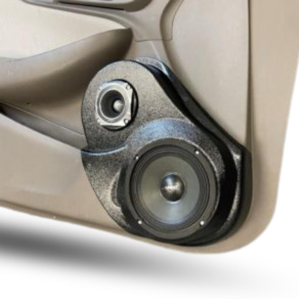 DOWN4SOUND PODS DOWN4SOUND Single 6.5" and Single 3.5" Speaker Pods for the Front Door of a 16-25 Chevrolet Malibu