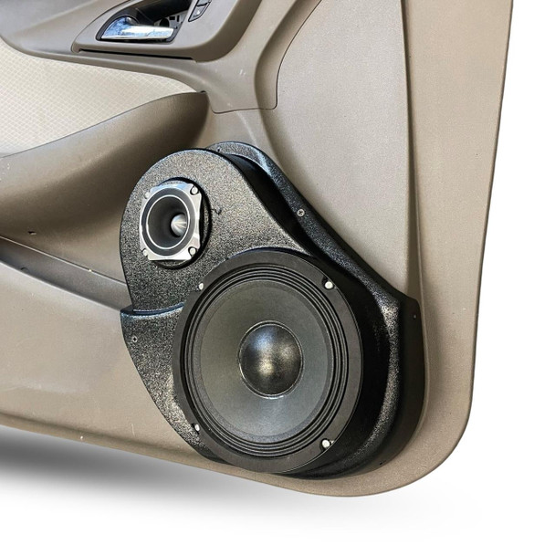 DOWN4SOUND PODS DOWN4SOUND Single 8" and Single 3.5" Speaker Pods for the Front Door of a 16-25 Chevrolet Malibu