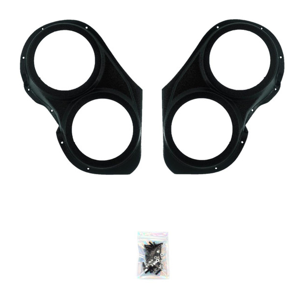 DOWN4SOUND PODS DOWN4SOUND Dual 6.5" Speaker Pods for the Front Door of a 16-19 Ford Explorer