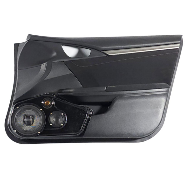 DOWN4SOUND PODS DOWN4SOUND Single 6.5" and Single 3.5" and Single Tweeter Speaker Pods for the Front Door of a 16-20 Honda Civic 4 Door
