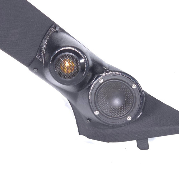 DOWN4SOUND PODS DOWN4SOUND Single 3.5" and Single Tweeter Speaker Pods for the A-Pillar of a 18-23 BMW X1-X2