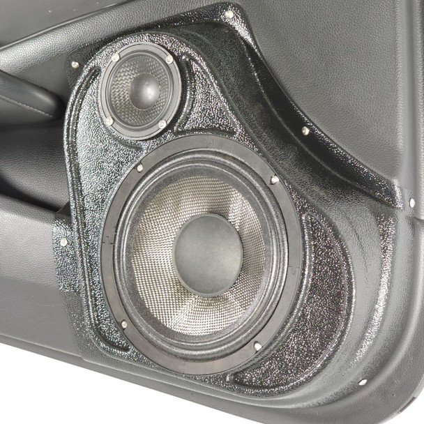 DOWN4SOUND PODS DOWN4SOUND Single 8" and Single 3.5" Speaker Pods for the Front Door of a 18-22 Honda Accord 4 Door
