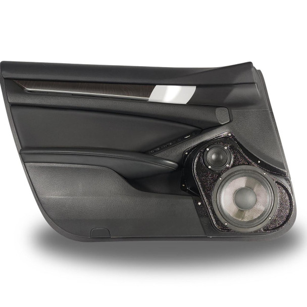 DOWN4SOUND PODS DOWN4SOUND Single 8" and Single 3.5" Speaker Pods for the Front Door of a 18-22 Honda Accord 4 Door