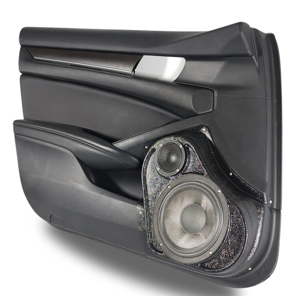 DOWN4SOUND PODS DOWN4SOUND Single 8" and Single 3.5" Speaker Pods for the Front Door of a 18-22 Honda Accord 4 Door