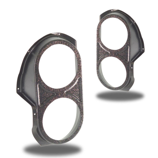 DOWN4SOUND PODS DOWN4SOUND Dual 6.5" Speaker Pods for the Rear Door of a 18-22 Honda Accord 4 Door