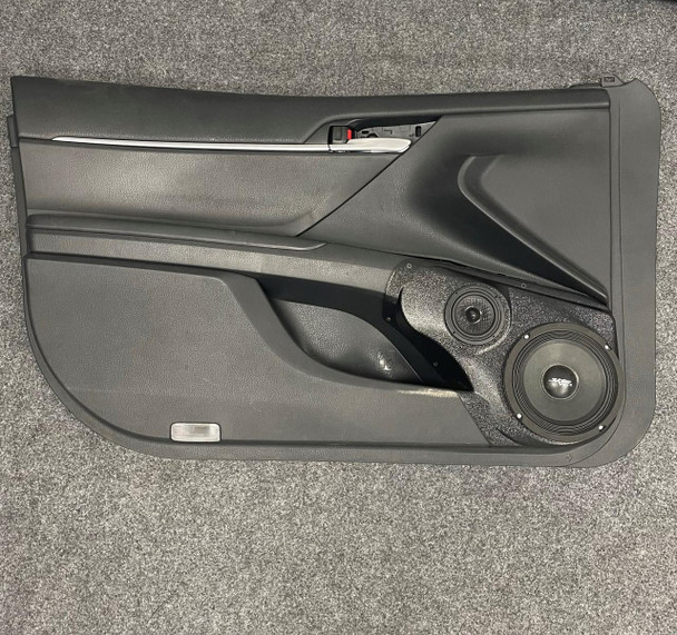 DOWN4SOUND PODS DOWN4SOUND Single 6.5" and Single 3.5" Speaker Pods for the Front Door of a 18-24 Toyota Camry