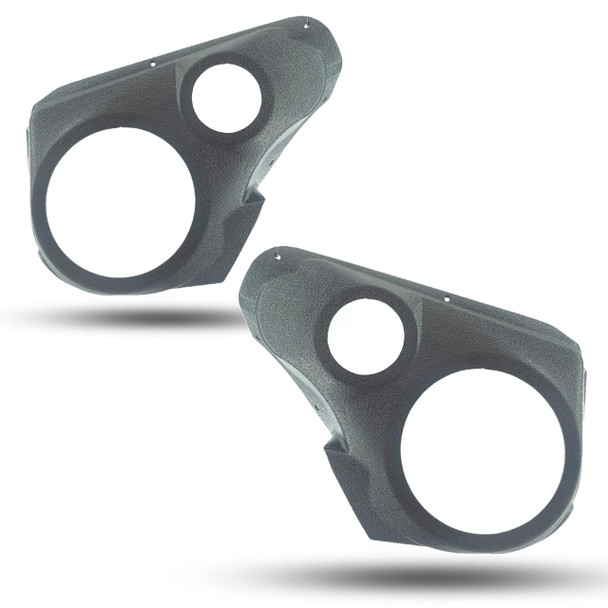 DOWN4SOUND PODS DOWN4SOUND Single 6.5" and Single 3.5" Speaker Pods for the Front Door of a 18-24 Toyota Camry