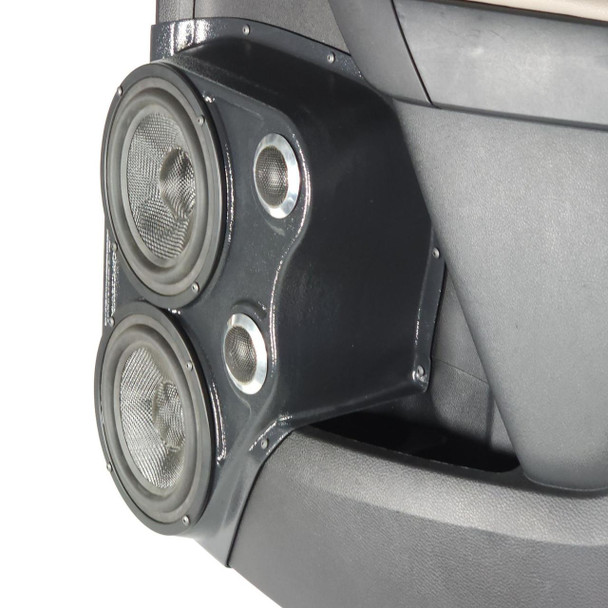 DOWN4SOUND PODS DOWN4SOUND Dual 6.5, Dual Tweeter Rear Door Speaker Pods for 2019-2023 Ford Ranger