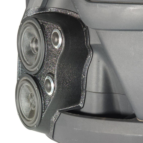 DOWN4SOUND PODS DOWN4SOUND Dual 6.5, Dual Tweeter Front Door Speaker Pods for 2019-2023 Ford Ranger