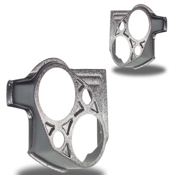 DOWN4SOUND PODS DOWN4SOUND Dual 6.5" and Dual Tweeter Speaker Pods for the Front Door of a 21-24 Ford F-150-Ford F-250 F-350