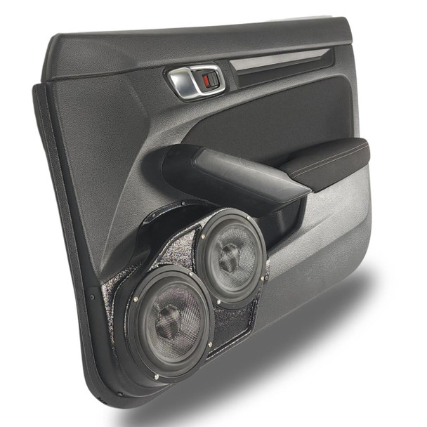 DOWN4SOUND PODS DOWN4SOUND Dual 6.5" Speaker Pods for the Front Door of a 21-24 Honda Civic 4 Door