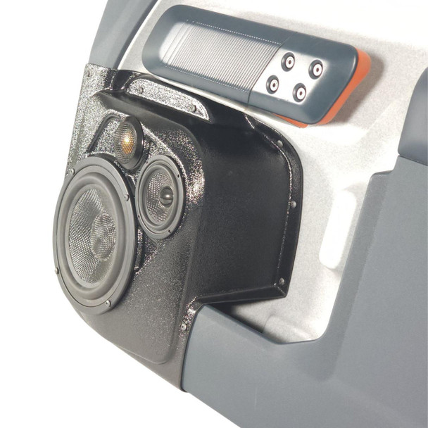 DOWN4SOUND PODS DOWN4SOUND Single 6.5" and Single 3.5" and Single Tweeter Speaker Pods for the Front Door of a 22-24 Ford Maverick