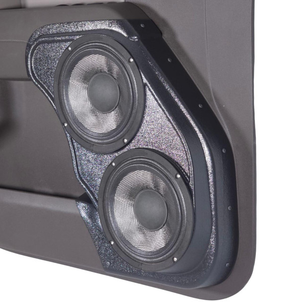 DOWN4SOUND PODS DOWN4SOUND Dual 8" Speaker Pods for the Front Door of a 23-25 Chevrolet Silverado-GMC Sierra