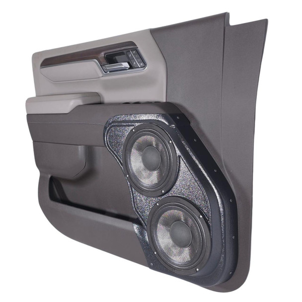 DOWN4SOUND PODS DOWN4SOUND Dual 8" Speaker Pods for the Front Door of a 23-25 Chevrolet Silverado-GMC Sierra
