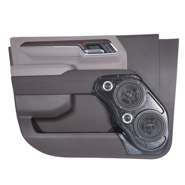 DOWN4SOUND PODS DOWN4SOUND Dual 6.5", Dual Tweeter Speaker Pods for the Front Door of a 23-25 Chevrolet Silverado-GMC Sierra