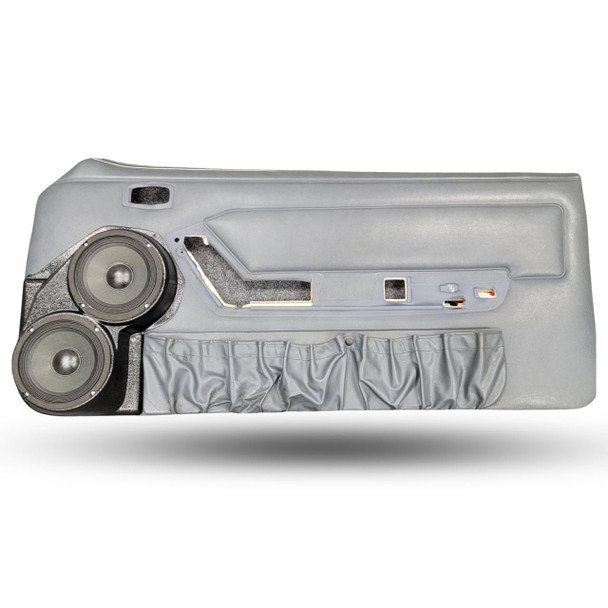 DOWN4SOUND PODS DOWN4SOUND Dual 6.5" Speaker Pods for the Front Door of a 87-93 Ford Mustang