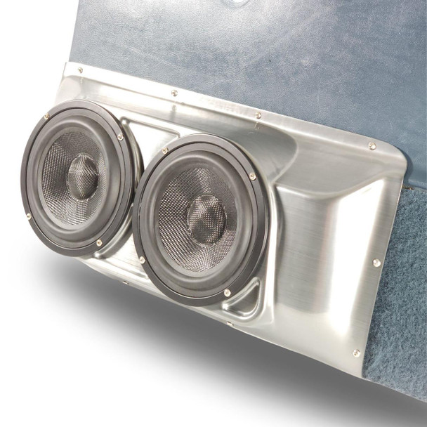 DOWN4SOUND PODS DOWN4SOUND Dual 6.5" Speaker Pods for the Front Door of a 88-89 GM Full Size Pickup Long Door Universal