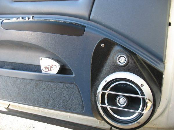 DOWN4SOUND PODS DOWN4SOUND Single 6.5" and Single Tweeter Speaker Pods for the Front Door of a 92-96 Chevrolet Caprice-Chevrolet Impala