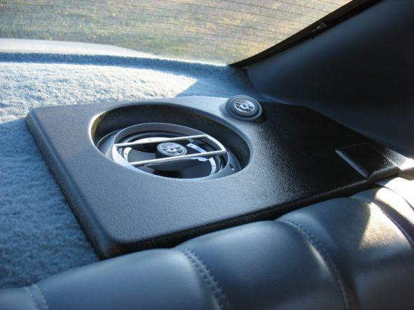 DOWN4SOUND PODS DOWN4SOUND Single 6.5" Speaker Pods for the Rear Deck of a 92-96 Chevrolet Caprice-Chevrolet Impala