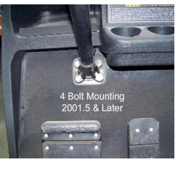 DOWN4SOUND PODS DOWN4SOUND Custom Speaker Pods Brand - 4-Bolt - Single 5.25 in and Single Tweeter Speaker Pods for the Lower Dash of a 93-23 E-Z-Go TXT