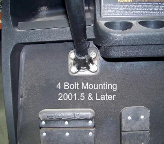 DOWN4SOUND PODS DOWN4SOUND Custom Speaker Pods Brand - 4-Bolt - Single 6.5" Speaker Pods for the Lower Dash of a 93-23 E-Z-Go TXT