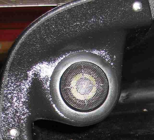 DOWN4SOUND PODS DOWN4SOUND Custom Speaker Pods Brand -Single Tweeter Speaker Pods for the Upper Dash of a 93-23 E-Z-Go TXT