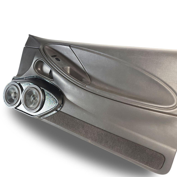 DOWN4SOUND PODS DOWN4SOUND Dual 6.5" Speaker Pods for the Front Door of a 94-04 Ford Mustang