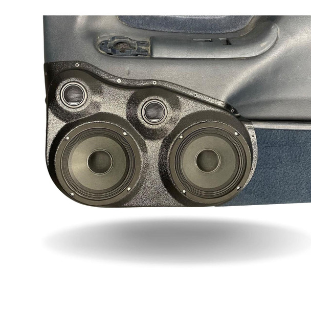 DOWN4SOUND PODS DOWN4SOUND Dual 6.5" and Dual Tweeter Speaker Pods for the Front Door of a 95-99 GM Full Size Truck