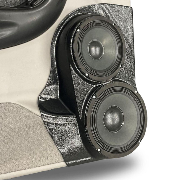DOWN4SOUND PODS DOWN4SOUND Single 8" and Single 6.5" Speaker Pods for the Front Door of a 98-12 Ford Ranger & Mazda B-Series Pickup