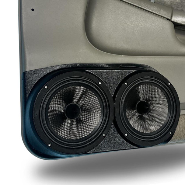 DOWN4SOUND PODS DOWN4SOUND Dual 8" Speaker Pods for the Front Door of a 98-04 GM Midsize Pickup & SUV