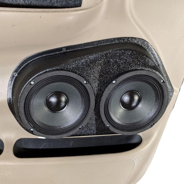DOWN4SOUND PODS DOWN4SOUND Dual 6.5" Speaker Pods for the Front Door of a 99-03 Ford F-150 Regular/Extended Cab