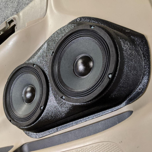 DOWN4SOUND PODS DOWN4SOUND Dual 6.5" Speaker Pods for the Front Door of a 99-03 Ford F-150 Regular/Extended Cab