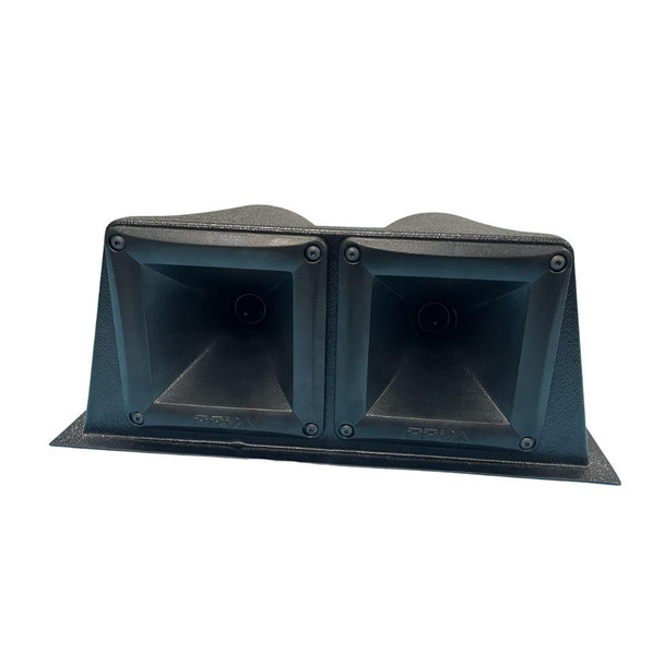 DOWN4SOUND PODS DOWN4SOUND Custom Speaker Pods Brand - Dual 4 in Angled Universal Horn Pods for any flat mounting location