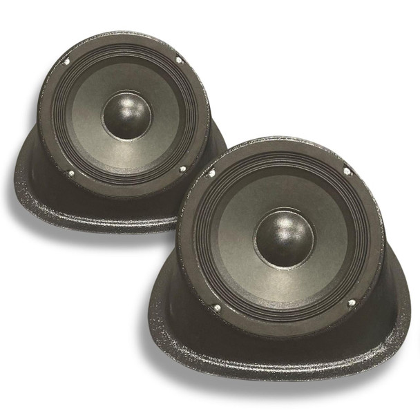 DOWN4SOUND PODS DOWN4SOUND Custom Speaker Pods Brand - Single 6.5" Universal Angled Speaker Pods for any flat mounting location