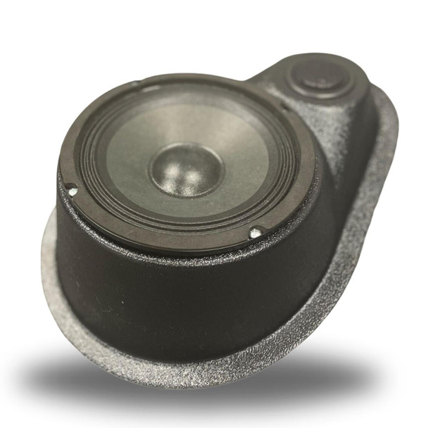 DOWN4SOUND PODS DOWN4SOUND Custom Speaker Pods Brand - Single 6.5" and Single Tweeter Universal Multi-Directional Speaker Pods for any flat mounting location