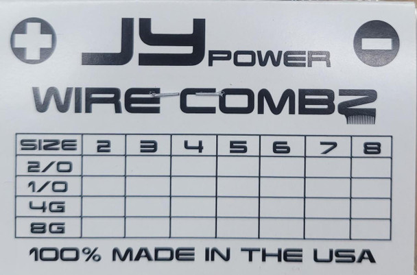  JY POWER WIRE COMBZ -  1/0 WIRE - 3 PACK  