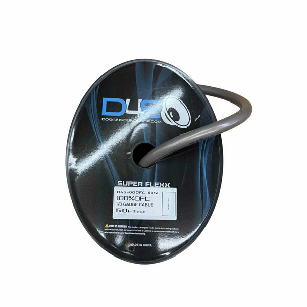 Down4Sound 1/0 Tinned OFC Wire (Silver) - By the Foot