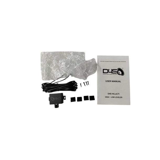  Down4Sound HiLoc7i – 7 Channel High-Level to RCA Line Output Converter 