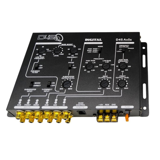  Down4Sound D4S-AX5S – 5-Way Analog Active Crossover 