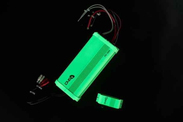 Down4Sound DOWN4SOUND M3-1500 (MARINE) - GREEN GLOW | 1500W RMS