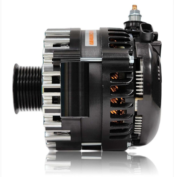 Mechman 400 amp Billet Elite series alternator to replace Ford T mount 6G 