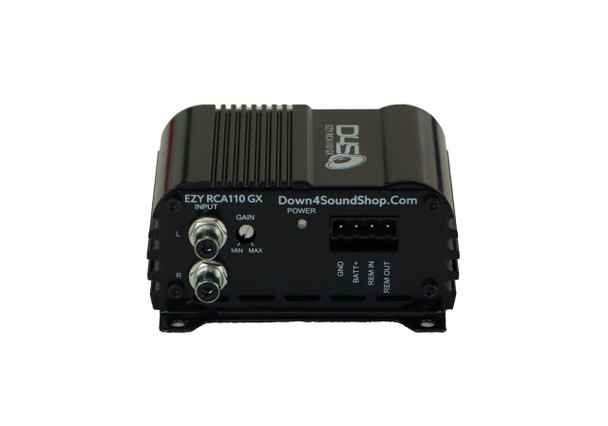 Down4Sound DOWN4SOUND - EZY RCA110GX - GLOSS BLACK – POWER RCA DISTRIBUTION WITH MASTER GAIN CONTROL 