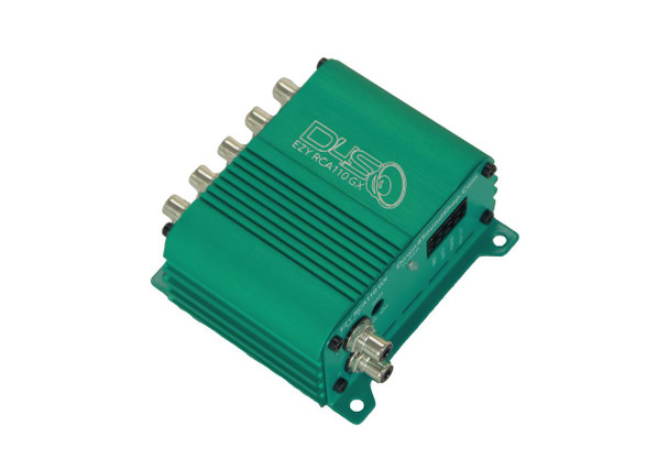 Down4Sound DOWN4SOUND - EZY RCA110GX - TEAL - POWER RCA DISTRIBUTION WITH MASTER GAIN CONTROL