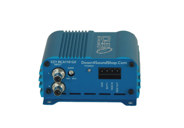 Down4Sound DOWN4SOUND - EZY RCA110GX - BLUE - POWER RCA DISTRIBUTION WITH MASTER GAIN CONTROL
