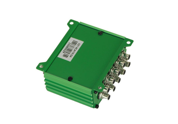 Down4Sound DOWN4SOUND - EZY RCA110GX - GREEN - POWER RCA DISTRIBUTION WITH MASTER GAIN CONTROL