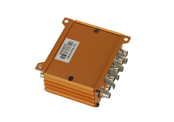 Down4Sound DOWN4SOUND - EZY RCA110GX - ORANGE - POWER RCA DISTRIBUTION WITH MASTER GAIN CONTROL 