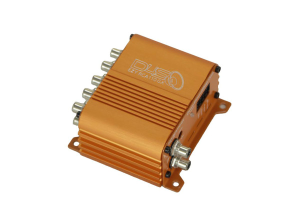 Down4Sound DOWN4SOUND - EZY RCA110GX - ORANGE - POWER RCA DISTRIBUTION WITH MASTER GAIN CONTROL 