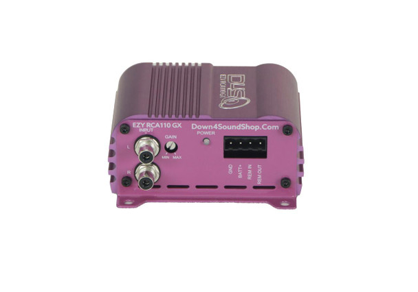 Down4Sound DOWN4SOUND - EZY RCA110GX - PURPLE - POWER RCA DISTRIBUTION WITH MASTER GAIN CONTROL